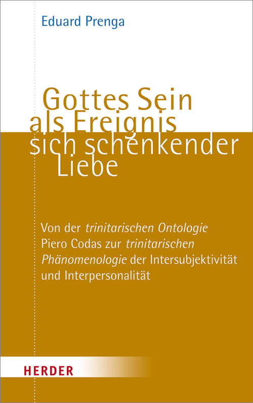 Gottes Sein als Ereignis sich schenkender Liebe main product photo