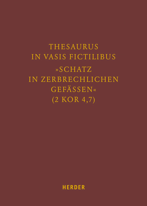 Thesaurus in vasis fictilibus - "Schatz in zerbrechlichen Gefässen" (2 Kor 4,7) main product photo