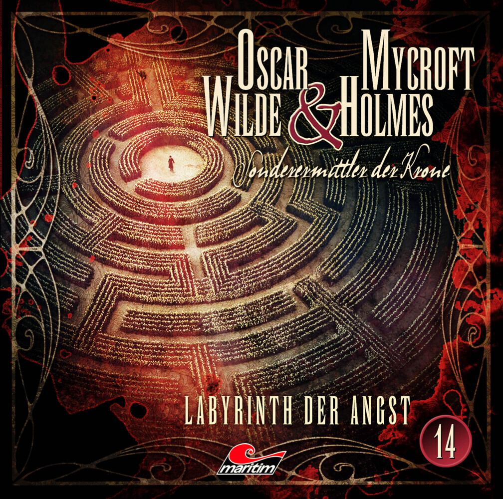 Oscar Wilde & Mycroft Holmes - Labyrinth der Angst, 1 Audio-CD main product photo
