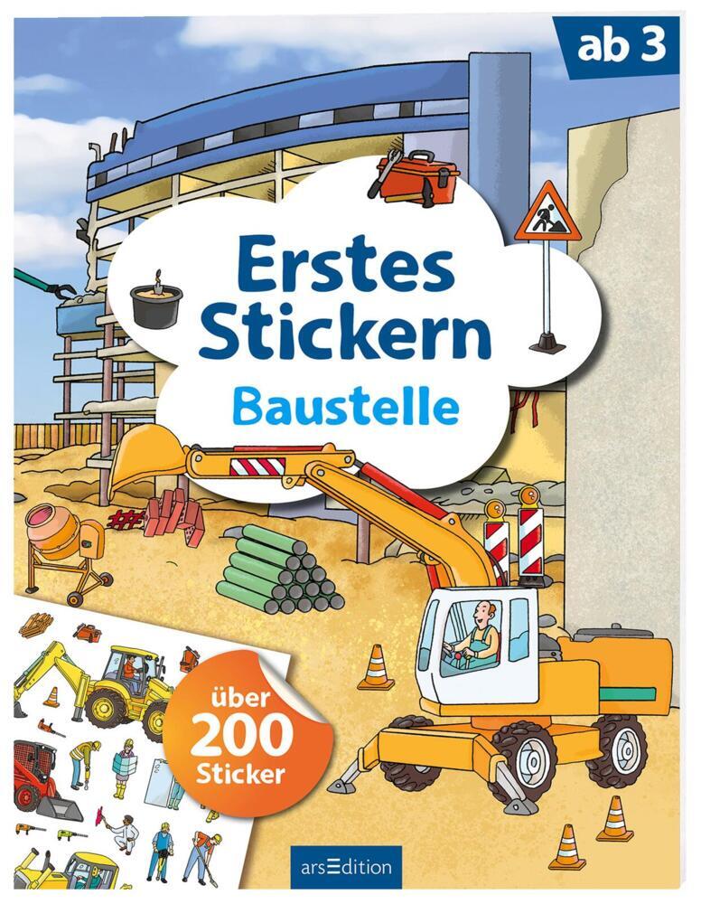 Erstes Stickern - Baustelle main product photo