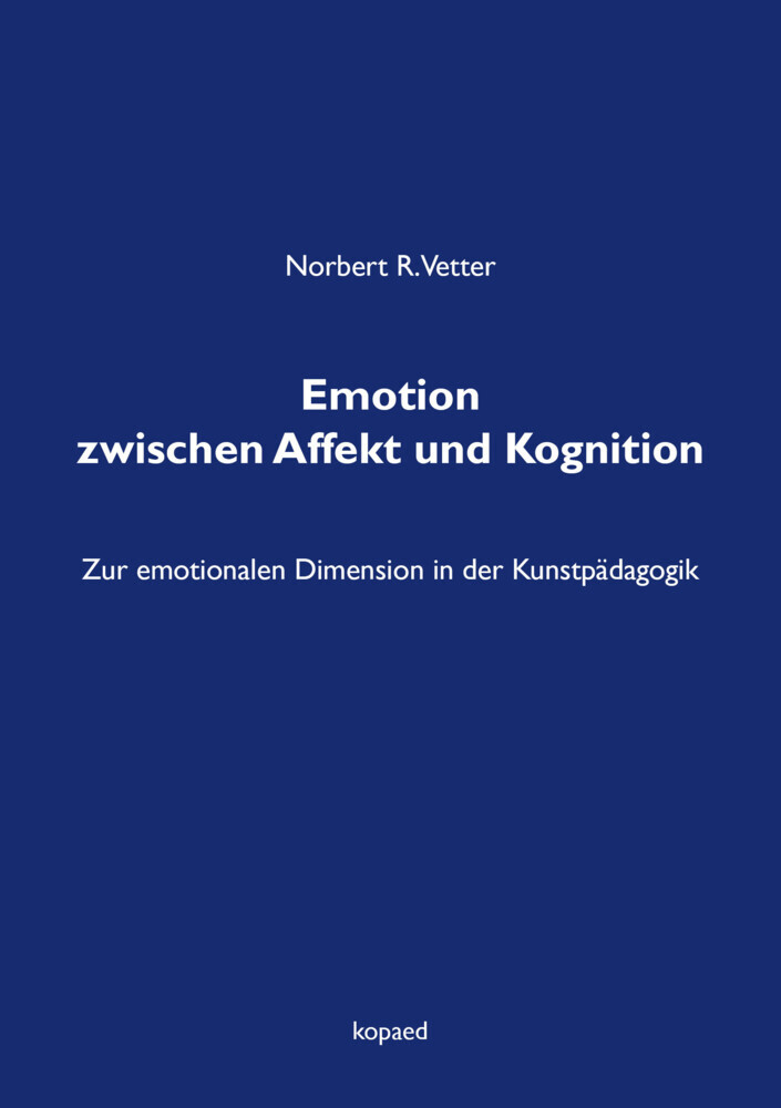 Emotion zwischen Affekt und Kognition main product photo