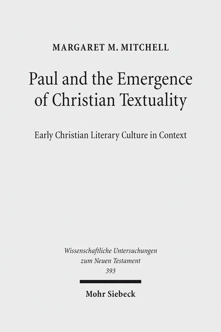 Paul and the Emergence of Christian Textuality main product photo
