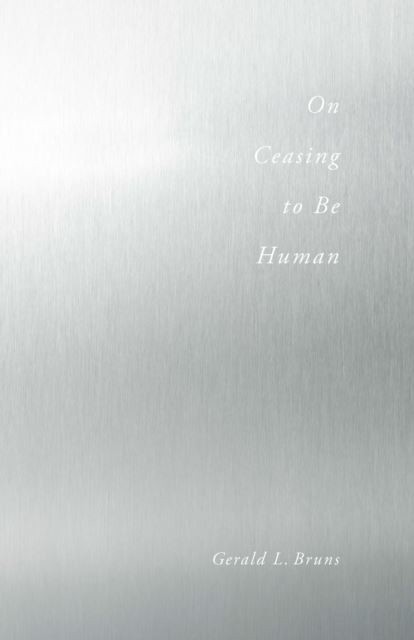 On Ceasing to Be Human main product photo