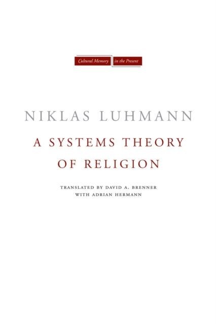 Systems Theory of Religion main product photo