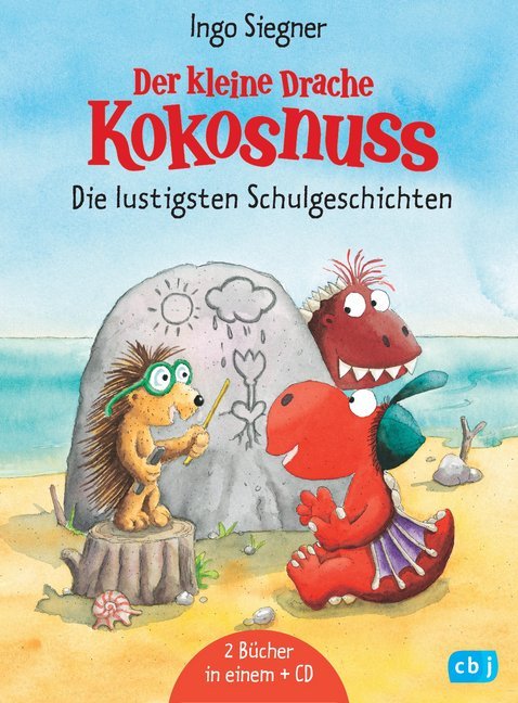 Der kleine Drache Kokosnuss - Die lustigsten Schulgeschichten, m. Audio-CD main product photo