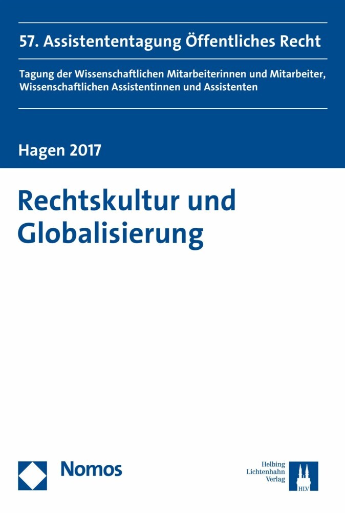 Rechtskultur und Globalisierung main product photo