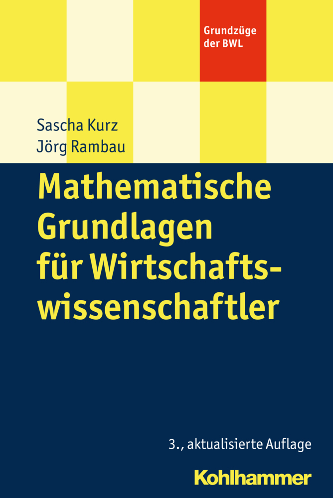 Mathematische Grundlagen für Wirtschaftswissenschaftler main product photo
