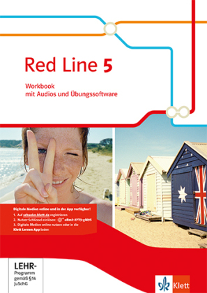 Red Line. Ausgabe ab 2014 - 9. Klasse, Workbook mit Audio-CD und CD-ROM. Bd.5