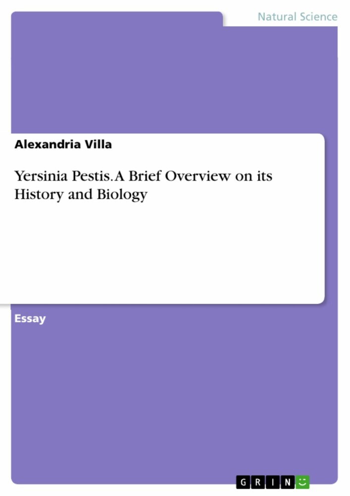 Yersinia Pestis. A Brief Overview on its History and Biology main product photo