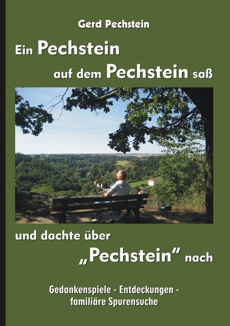Ein Pechstein auf dem Pechstein saß und dachte über "Pechstein" nach main product photo