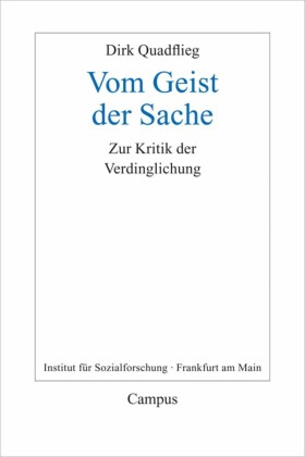 Vom Geist der Sache