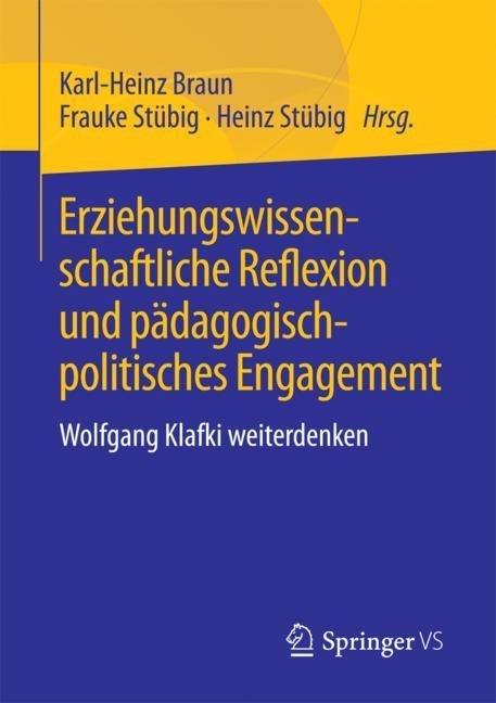Erziehungswissenschaftliche Reflexion und pädagogisch-politisches Engagement main product photo