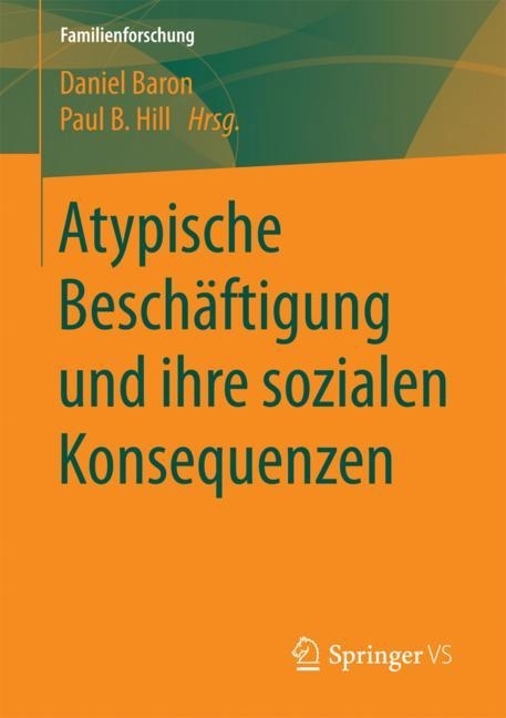 Atypische Beschäftigung und ihre sozialen Konsequenzen main product photo