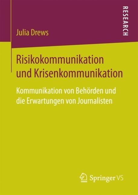 Risikokommunikation und Krisenkommunikation main product photo