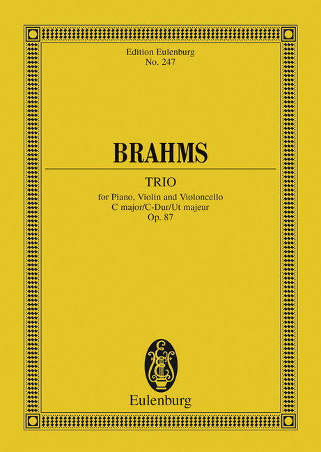 Piano Trio C major main product photo