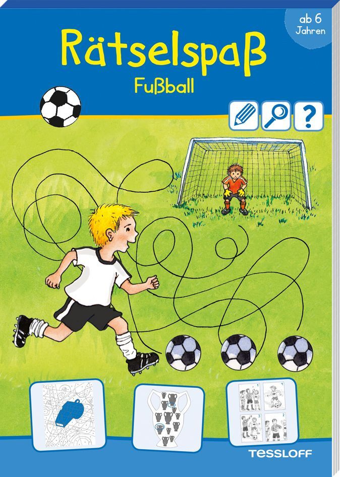 Rätselspaß Fußball. Ab 6 Jahren main product photo