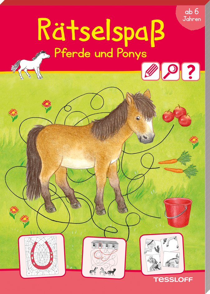 Rätselspaß Pferde & Ponys. Ab 6 Jahren main product photo