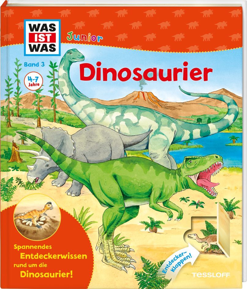 WAS IST WAS Junior Band 3. Dinosaurier main product photo
