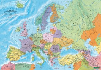Europa politisch, Poster, Plano in Rolle