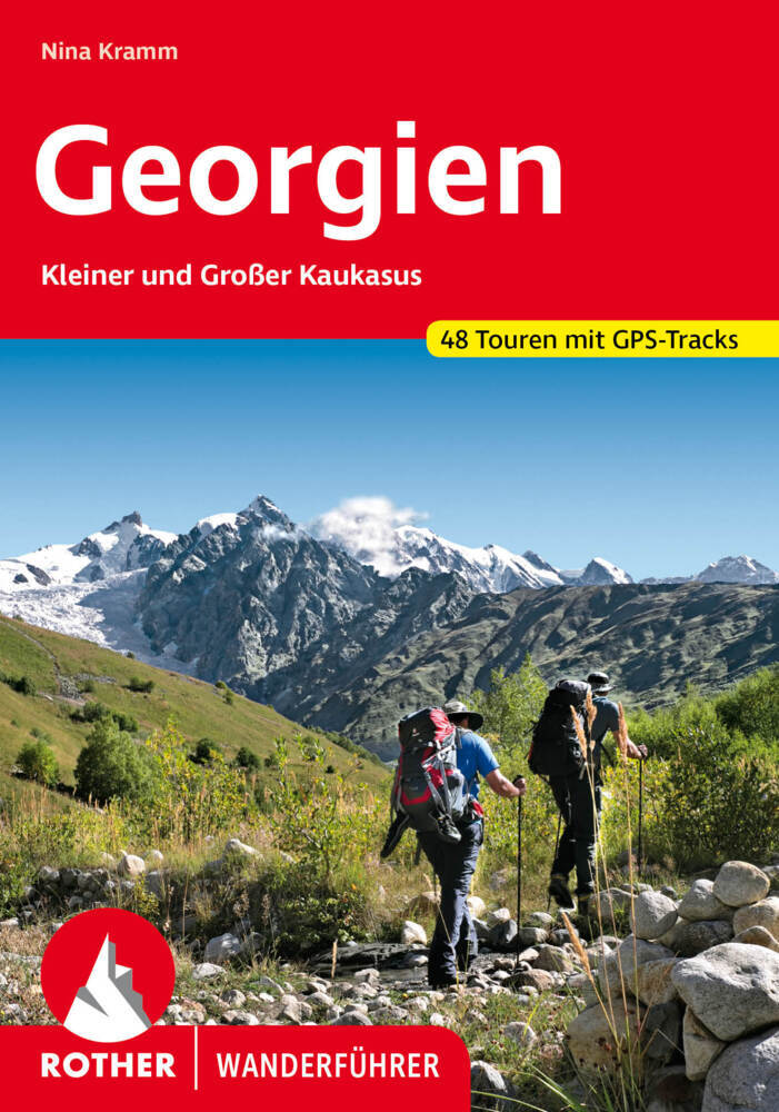 Rother Wanderführer Georgien main product photo