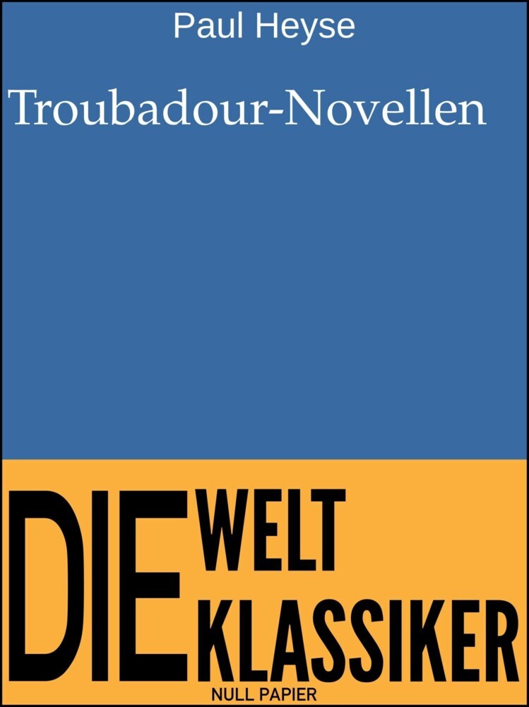Troubadour-Novellen main product photo