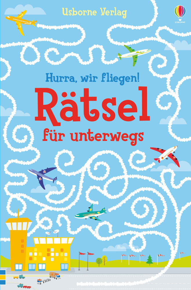 Hurra, wir fliegen! Rätsel für unterwegs main product photo