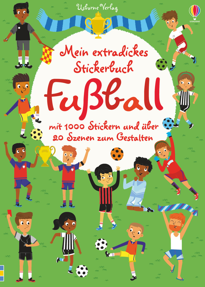 Mein extradickes Stickerbuch: Fußball main product photo