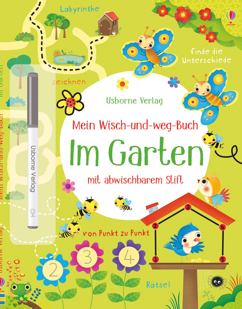 Mein Wisch-und-weg-Buch - Im Garten main product photo