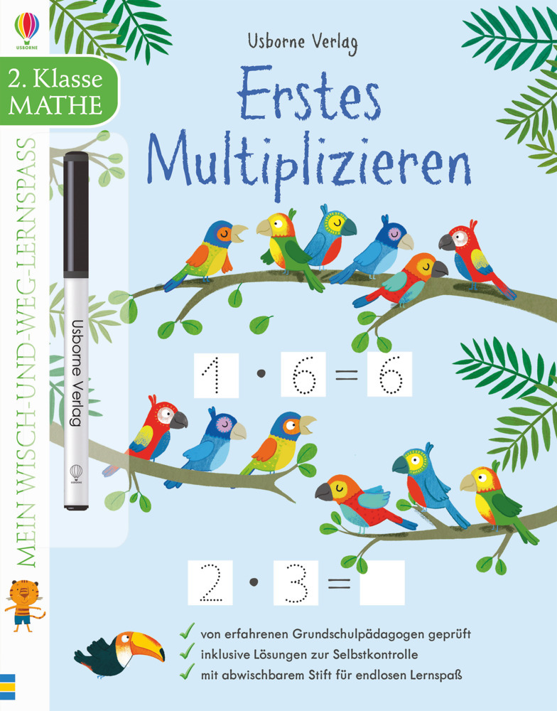 Mein Wisch-und-weg-Lernspaß: Erstes Multiplizieren (2. Klasse) main product photo