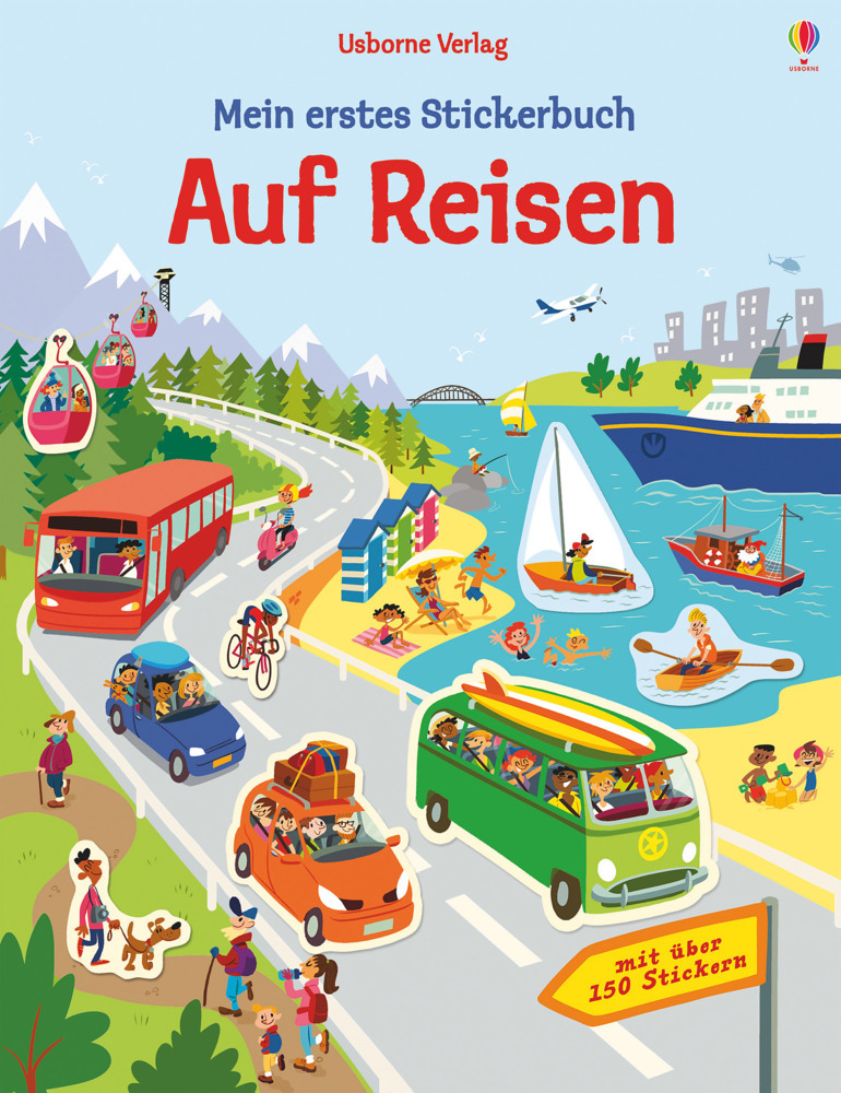 Mein erstes Stickerbuch: Auf Reisen main product photo