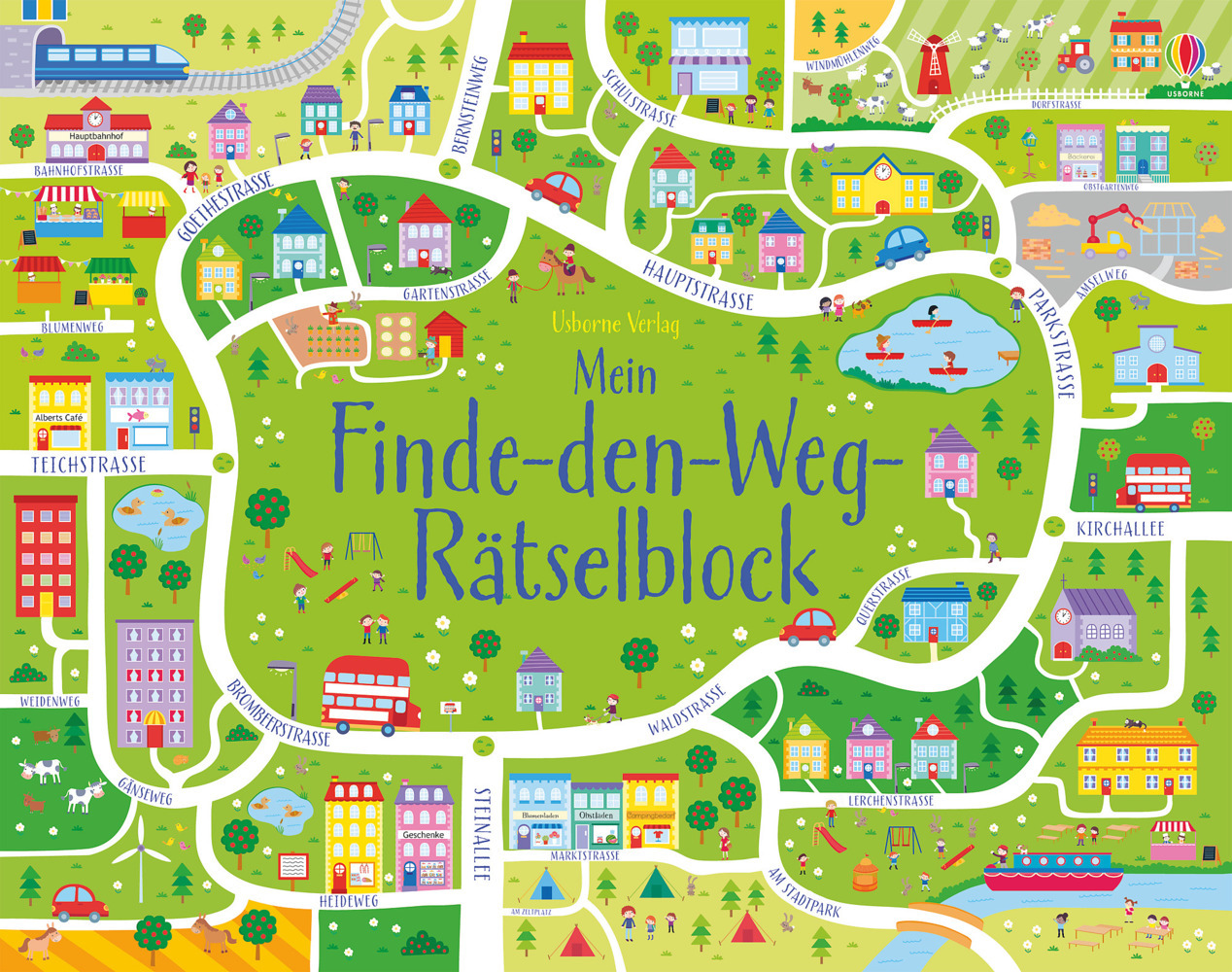 Mein Finde-den-Weg-Rätselblock main product photo