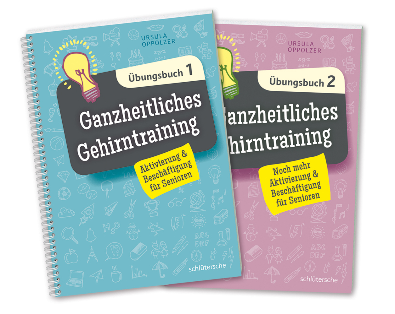 Ganzheitliches Gehirntraining Übungsbuch, 2 Bde. main product photo