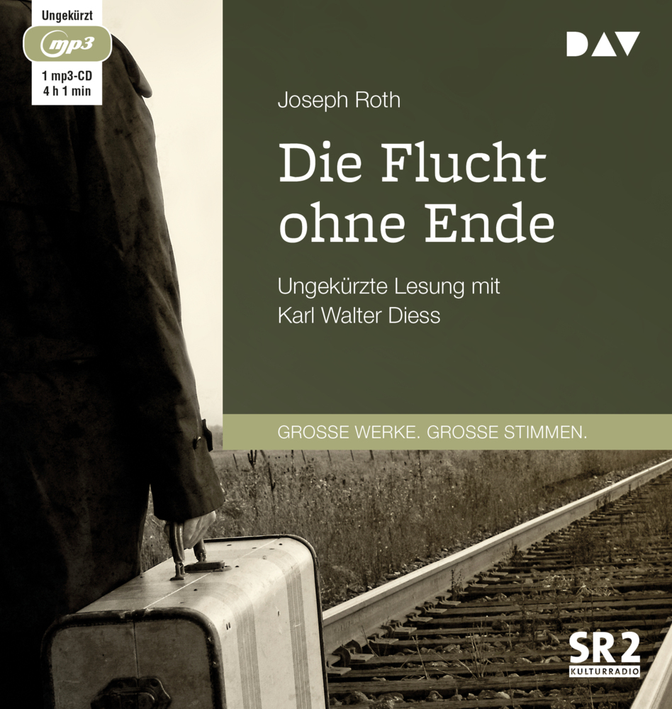 Die Flucht ohne Ende, 1 Audio-CD, 1 MP3 main product photo