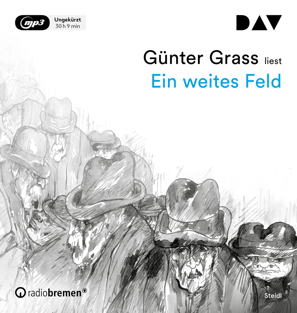 Ein weites Feld, 3 Audio-CD, 3 MP3 main product photo