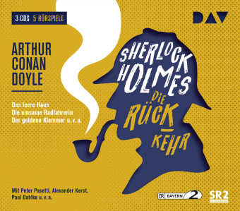 Sherlock Holmes 4 - Die Rückkehr, 3 Audio-CDs