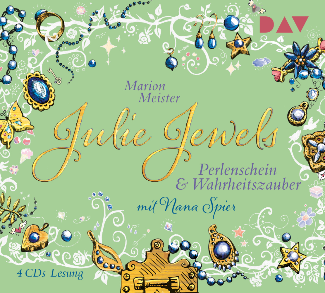 Julie Jewels - Teil 1: Perlenschein und Wahrheitszauber, 4 Audio-CDs main product photo