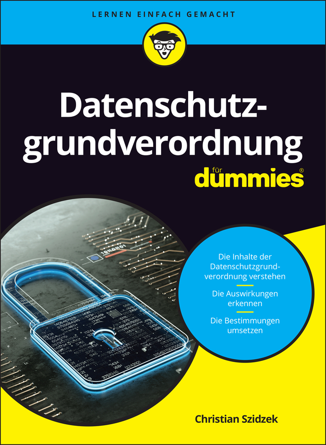 Datenschutzgrundverordnung für Dummies main product photo