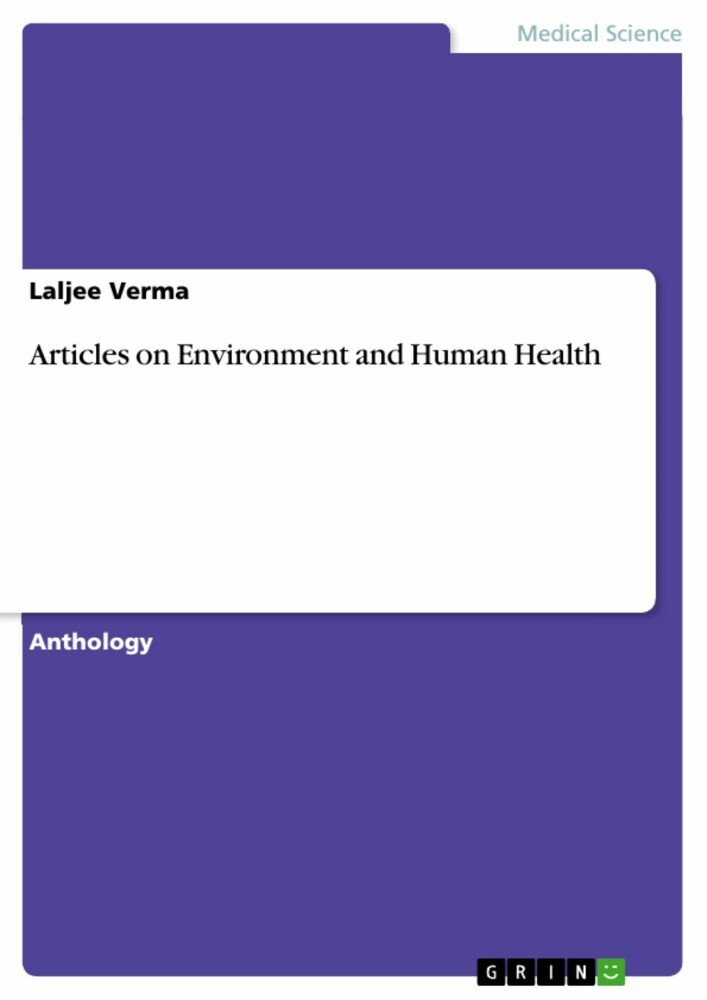 Articles on Environment and Human Health main product photo