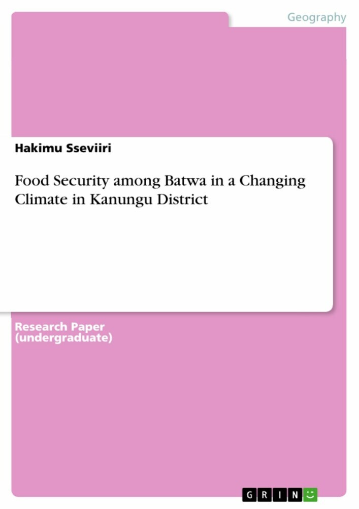 Food Security among Batwa in a Changing Climate in Kanungu District main product photo