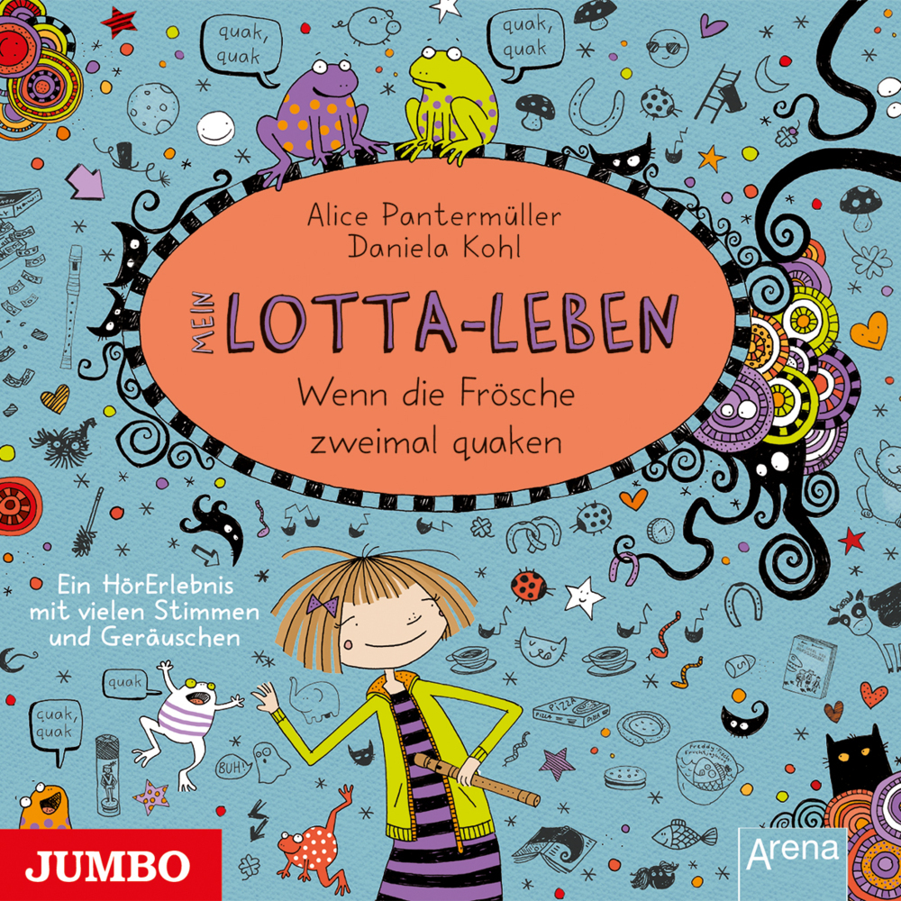 Mein Lotta-Leben - Wenn die Frösche zweimal quaken, Audio-CD main product photo