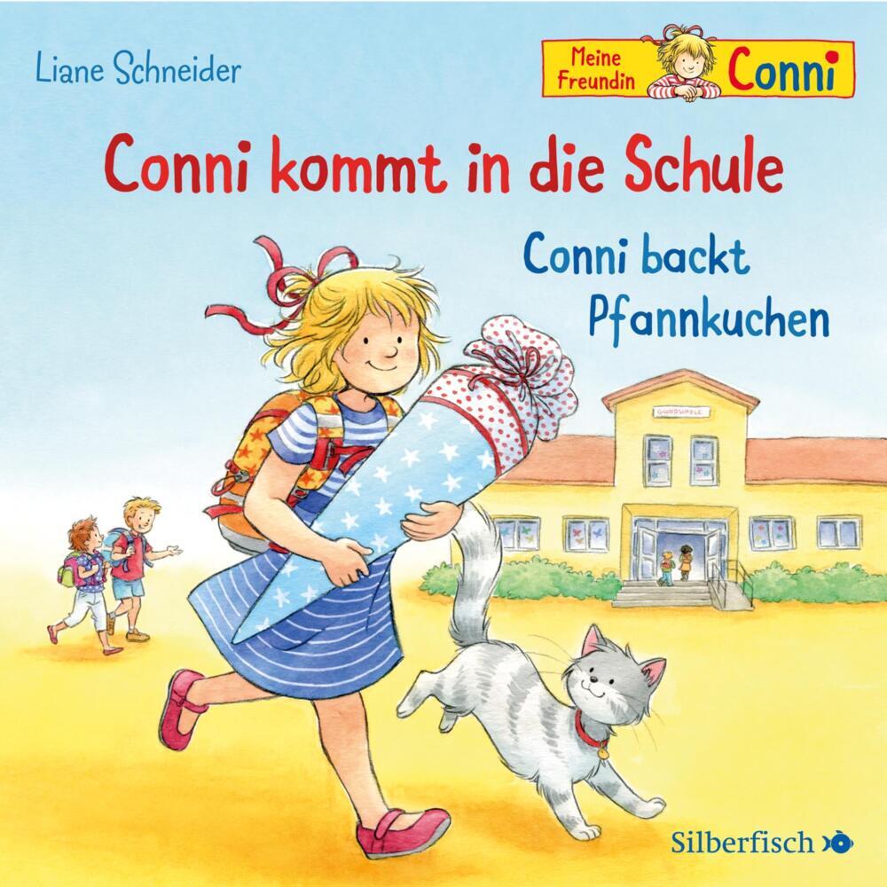 Conni kommt in die Schule / Conni backt Pfannkuchen, 1 Audio-CD main product photo