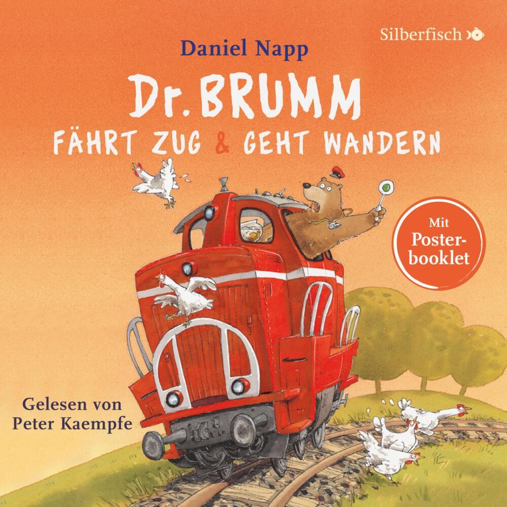 Dr. Brumm fährt Zug / Dr. Brumm geht wandern, 1 Audio-CD main product photo