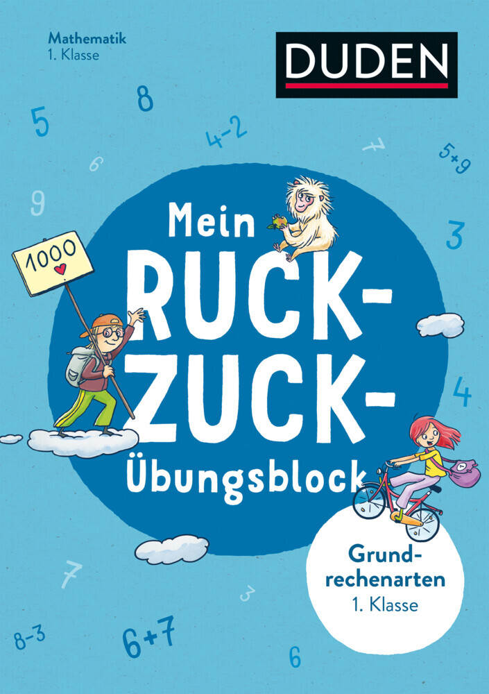 Mein Ruckzuck-Übungsblock Grundrechenarten 1. Klasse main product photo