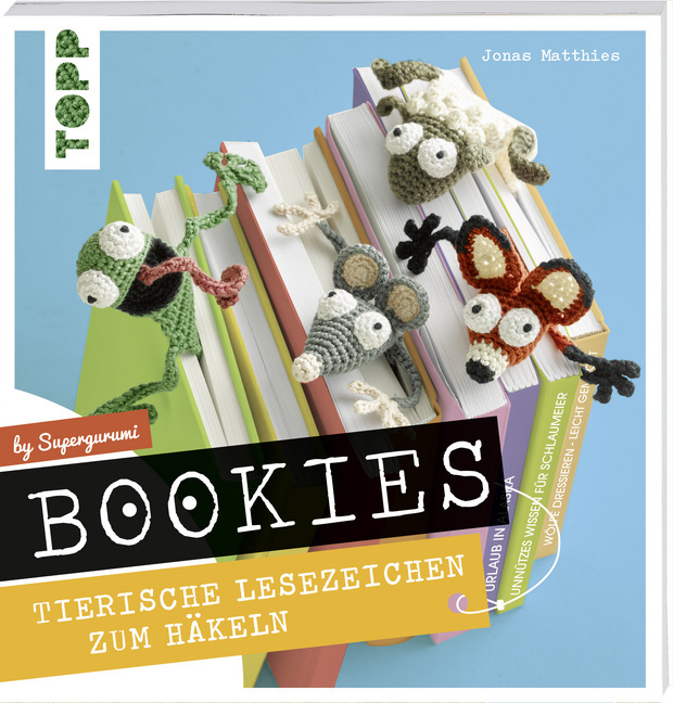 Bookies. Tierische Lesezeichen zum Häkeln by Supergurumi main product photo