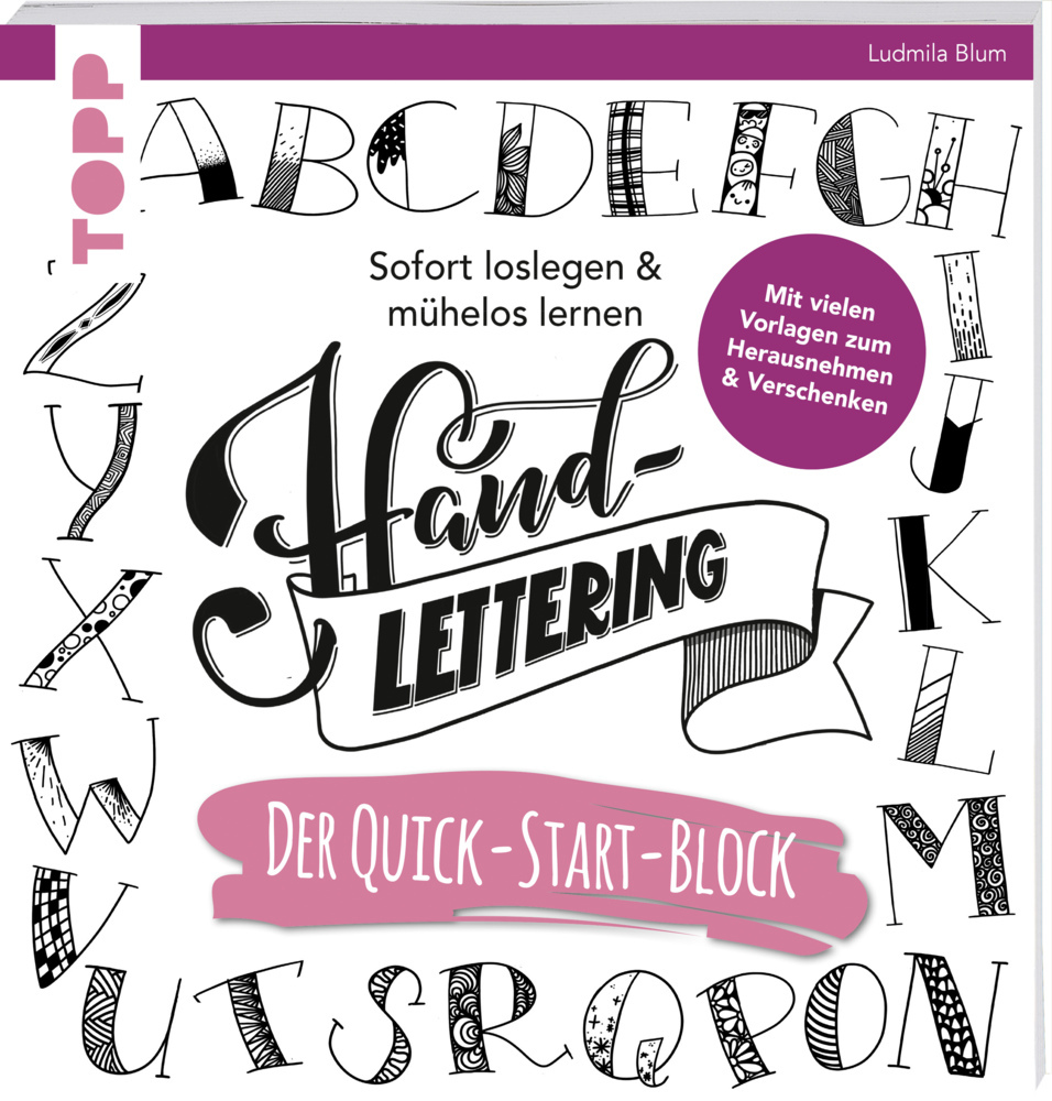 Handlettering. Der Quick-Start-Block main product photo