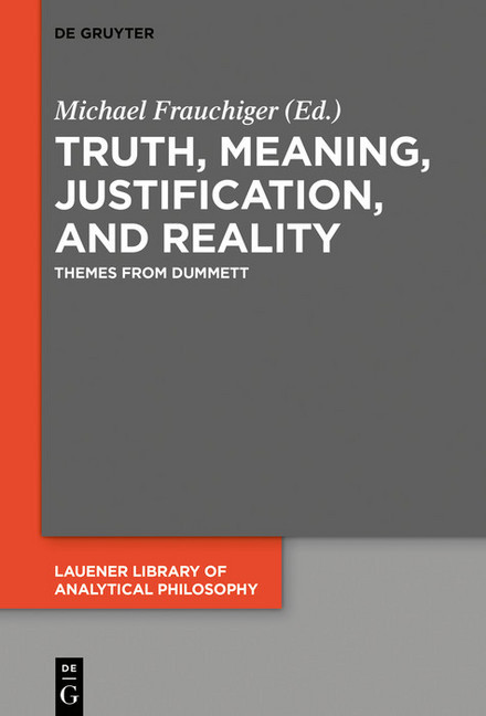 Truth, Meaning, Justification, and Reality main product photo
