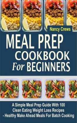 Meal Prep Cookbook For Beginners