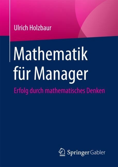 Mathematik für Manager main product photo