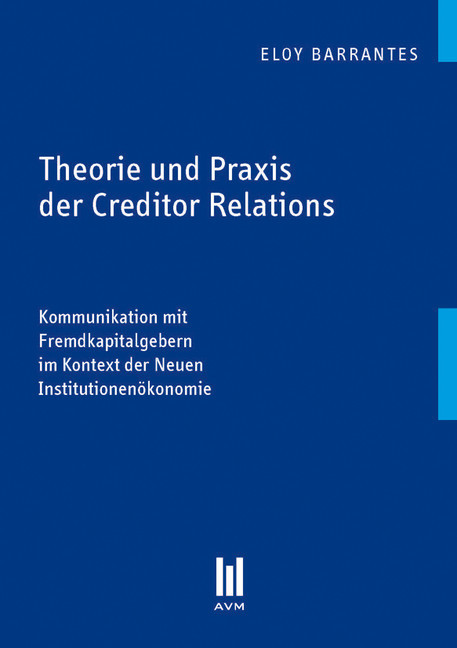 Theorie und Praxis der Creditor Relations main product photo
