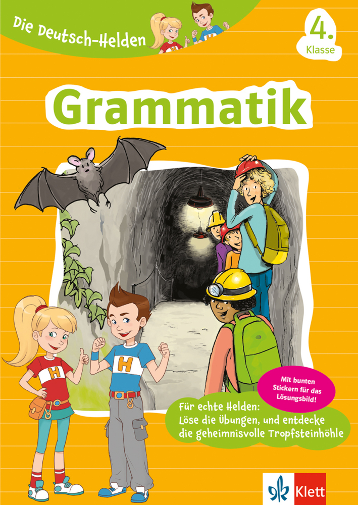 Klett Die Deutsch-Helden: Grammatik 4. Klasse main product photo